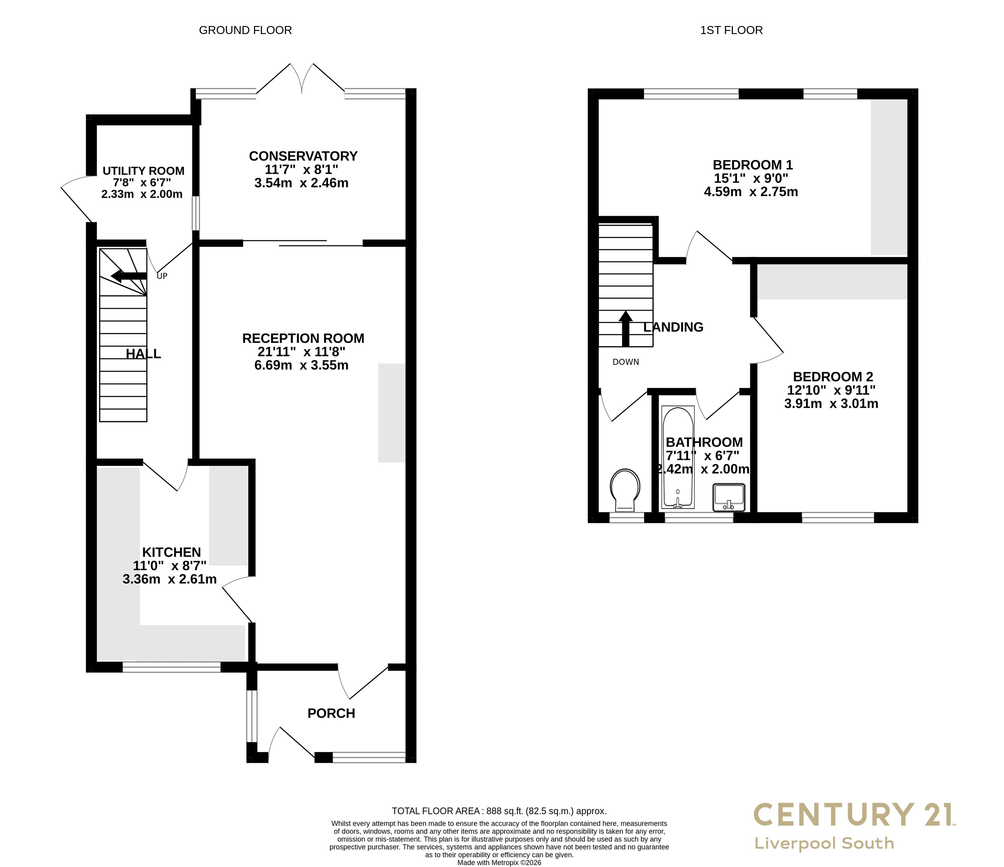40, Clematis Road, LIVERPOOL floorplan