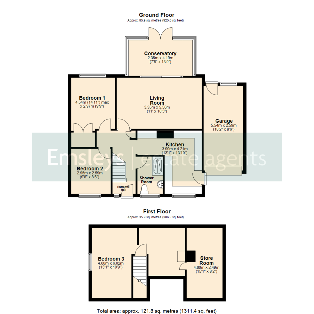 The Bungalow, Ash Villas, Leeds floorplan