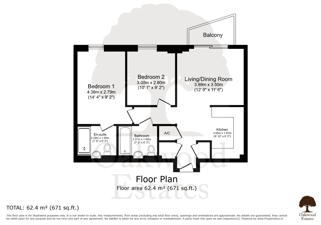 73, Darjeeling House, Memorial Avenue, Slough floorplan