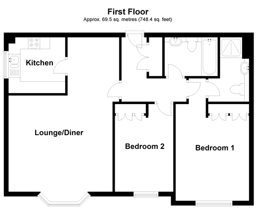 2 Bedrooms Flat for sale in London Road, Maidstone, Kent ME16