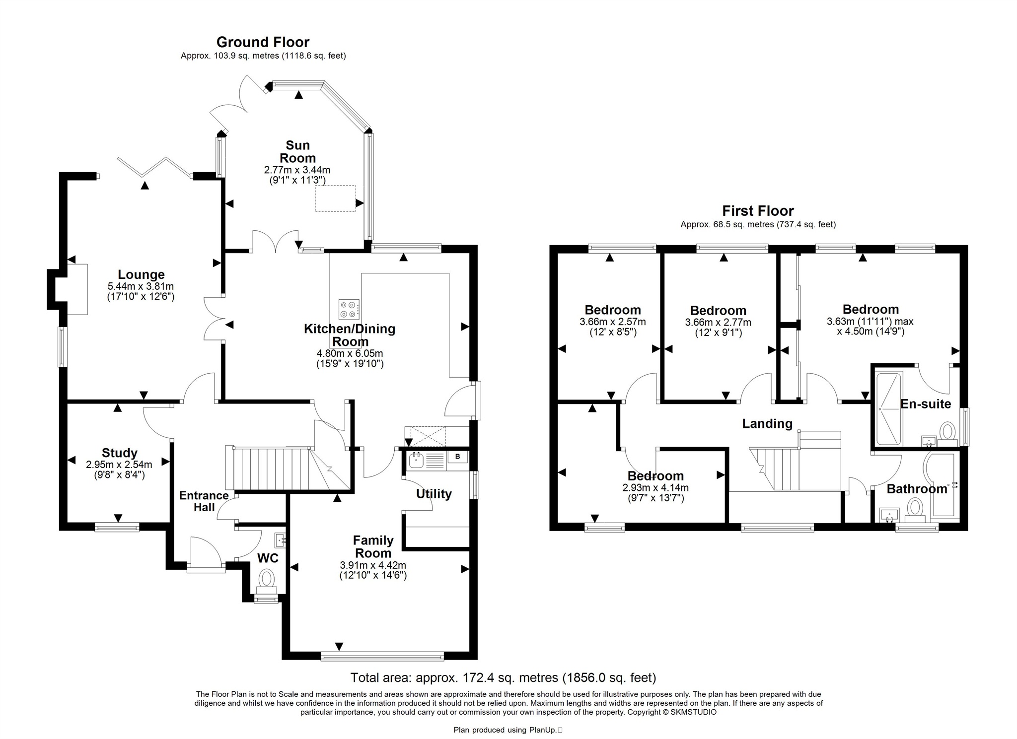 14, Cross Meadow, Chesham floorplan