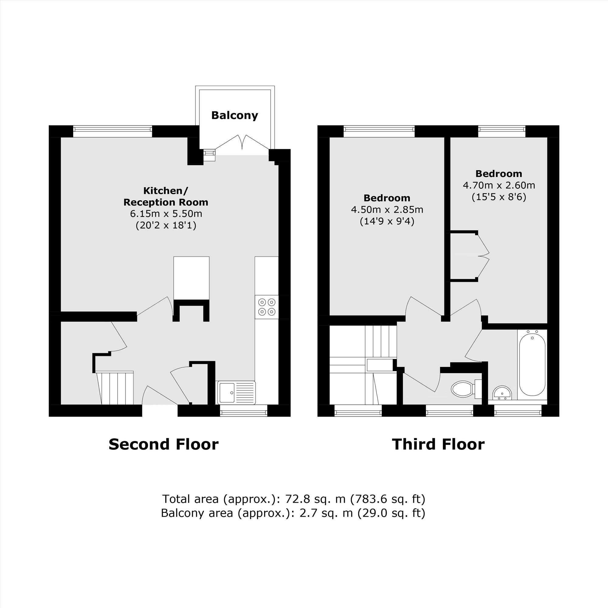 Brooksby's Walk, London floorplan