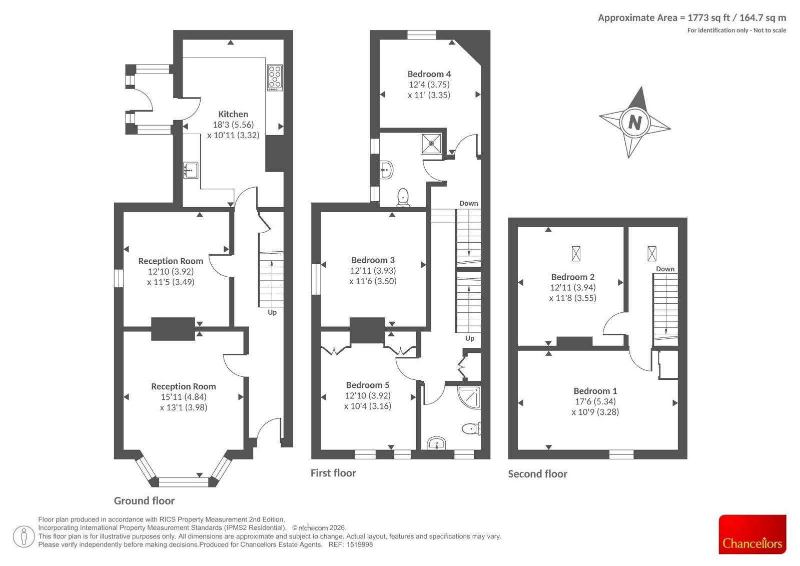 11, Victoria Road, Herefordshire, County floorplan