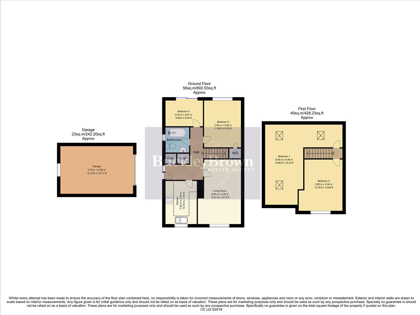 5, Lismore Court, Mansfield floorplan