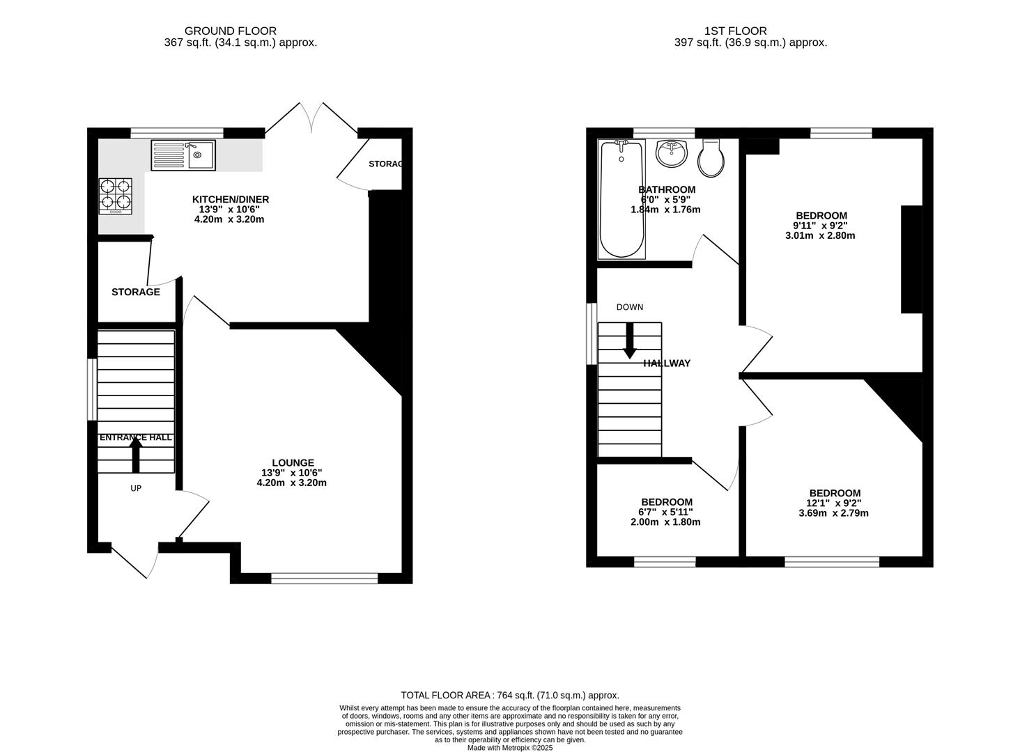 Glisson Road, Uxbridge floorplan