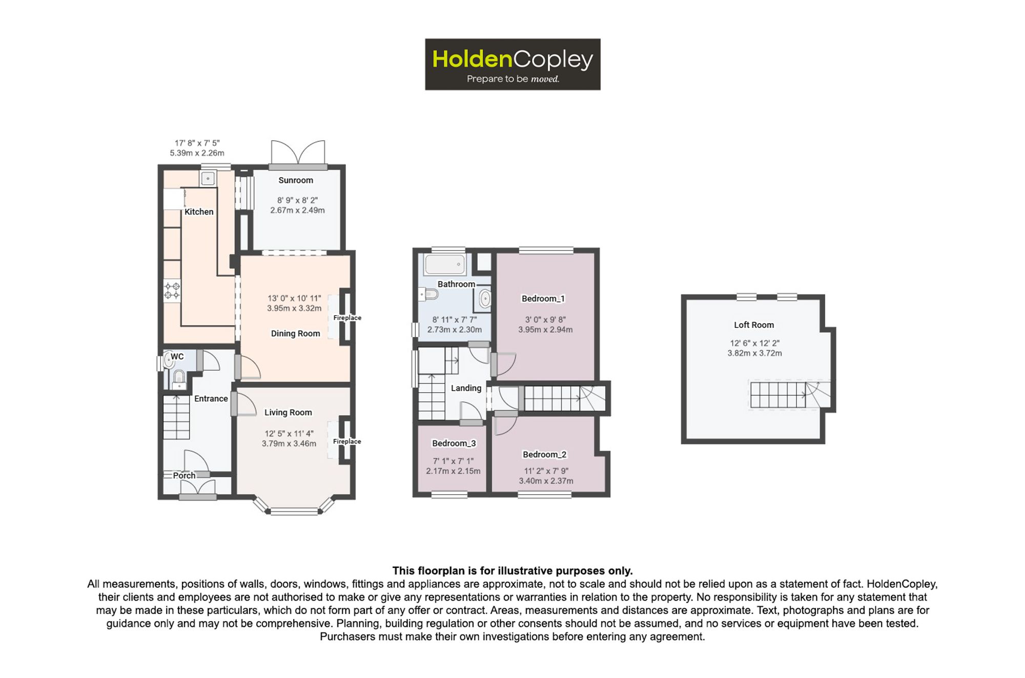 6 Roland Avenue, Nottingham floorplan