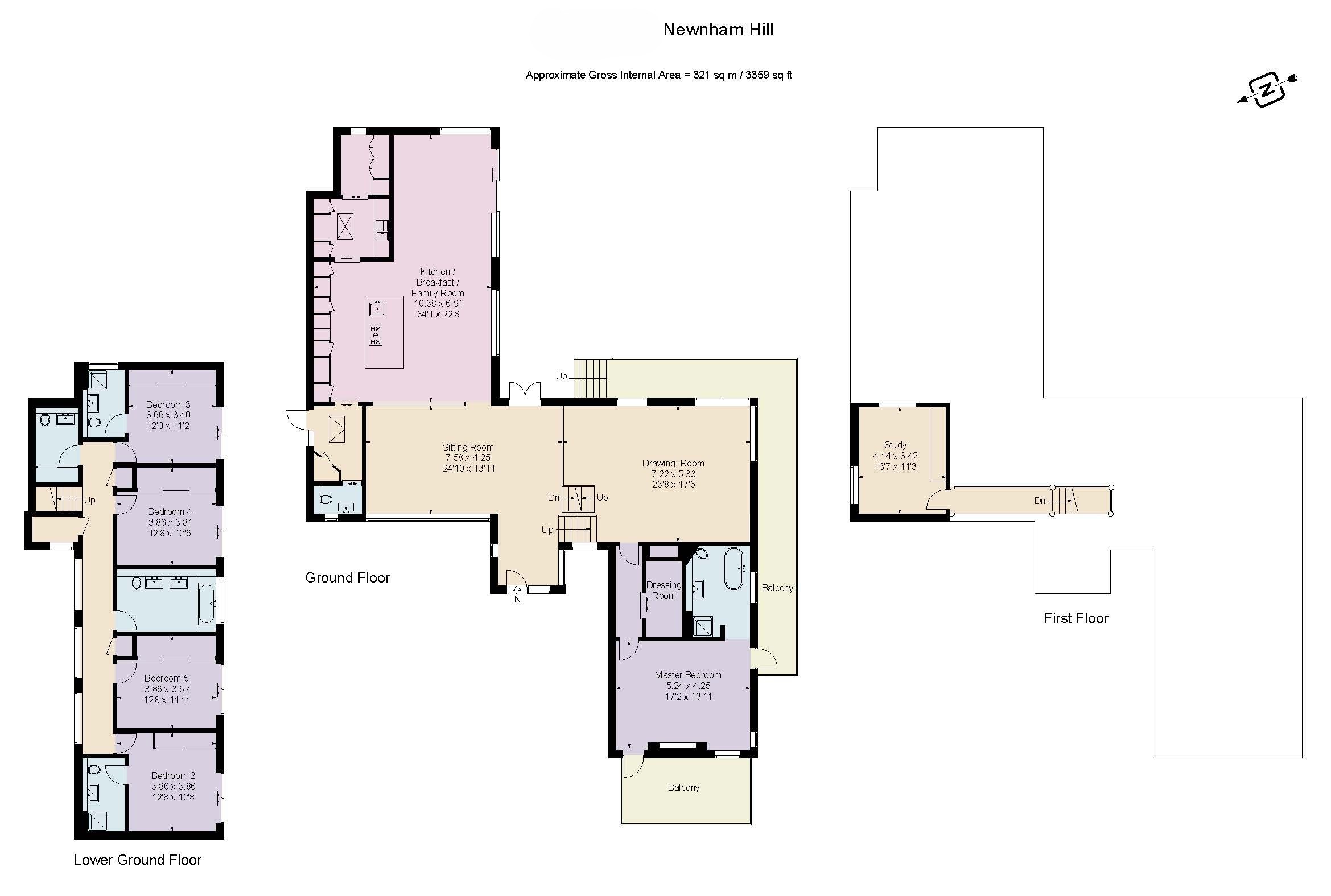 Newnham Hill, Henley-on-Thames floorplan