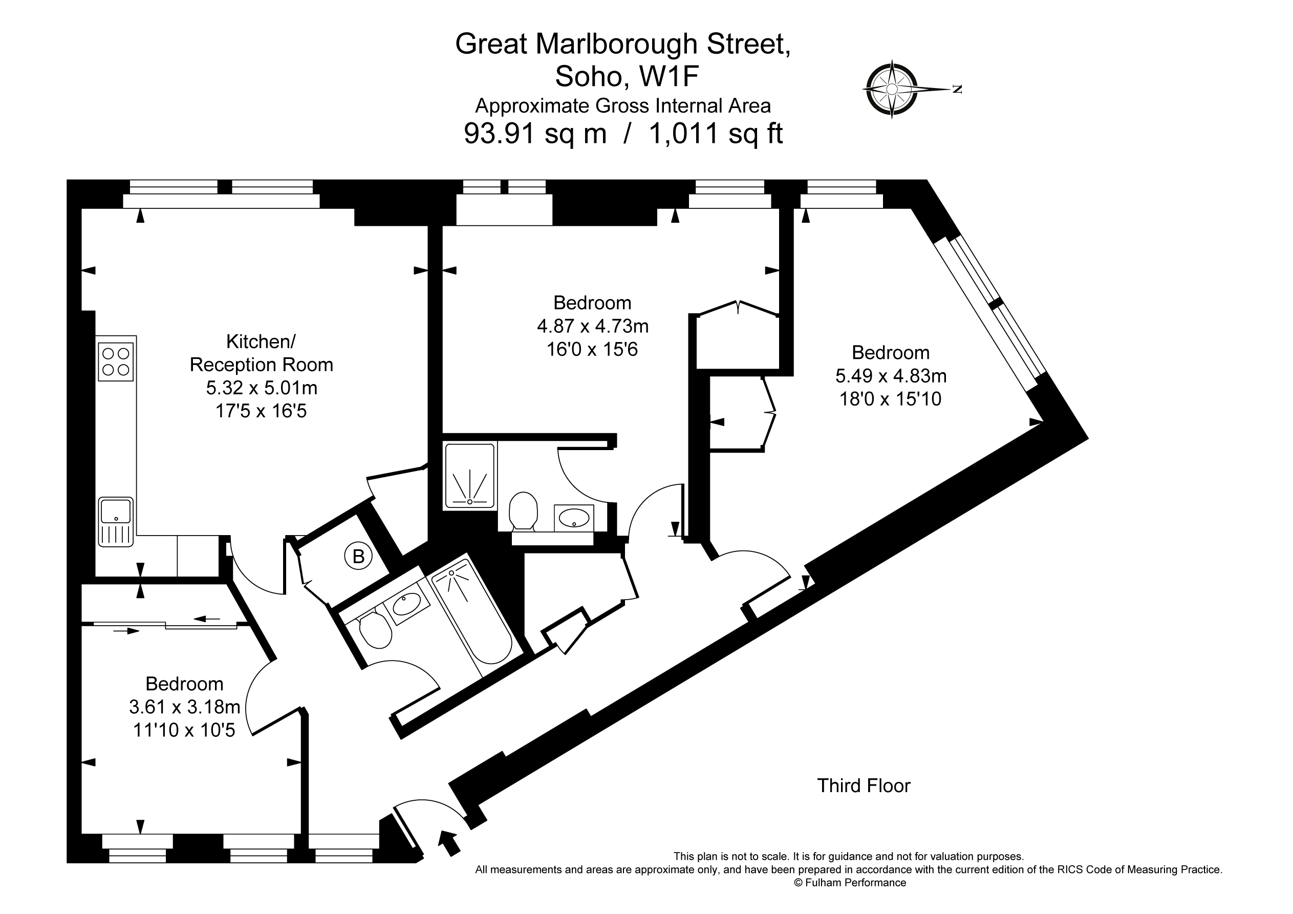 3 Bedrooms  to rent in Great Marlborough Street, Soho W1F