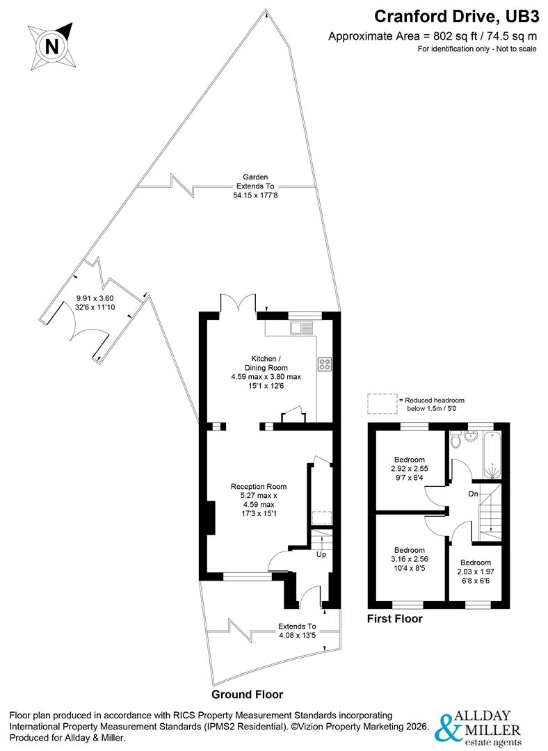 24, Cranford Drive, Hayes floorplan