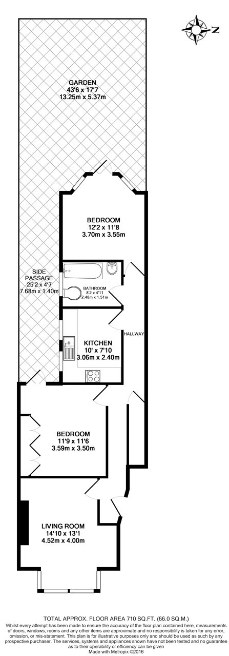 2 Bedrooms Flat to rent in Riffel Road, Willesden Green NW2