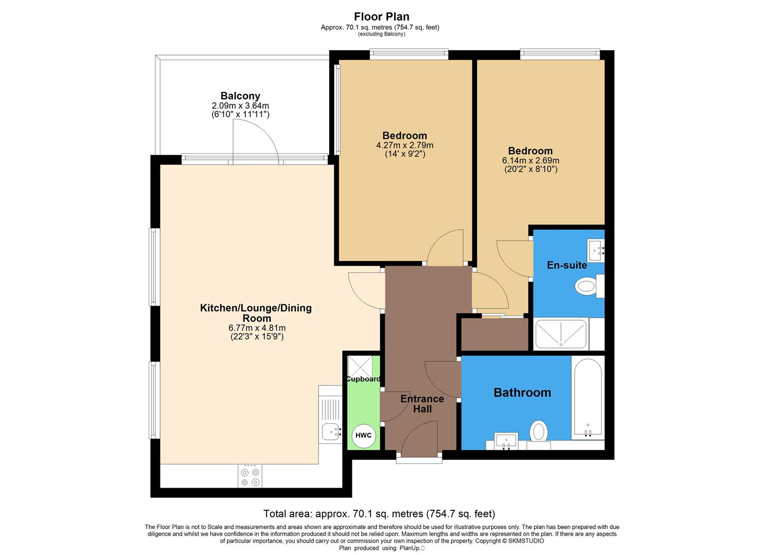 Grosvenor Road, St. Albans floorplan