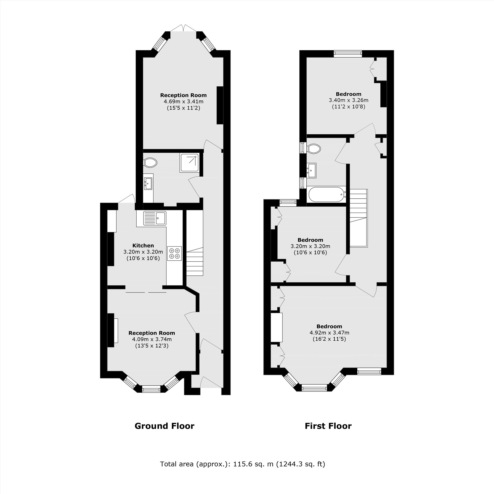 29, St. Kilda Road, London floorplan
