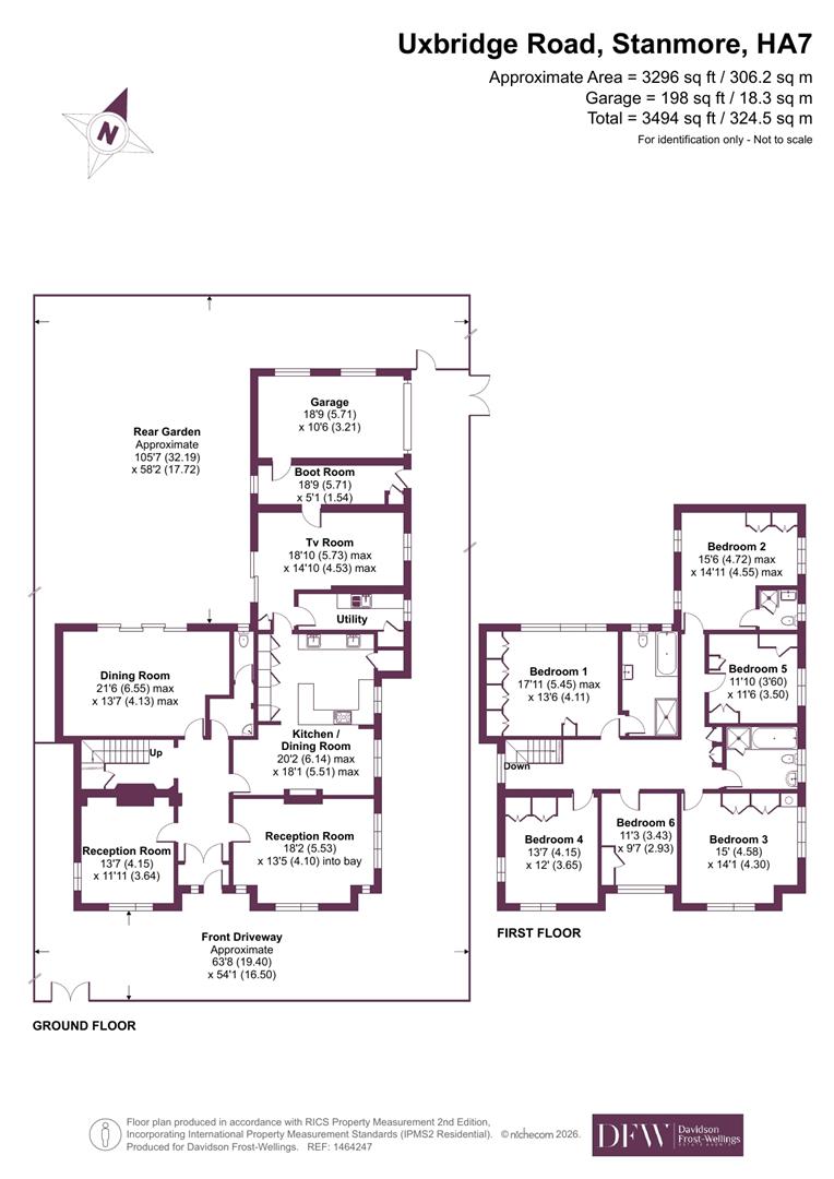 34, Uxbridge Road, Stanmore floorplan