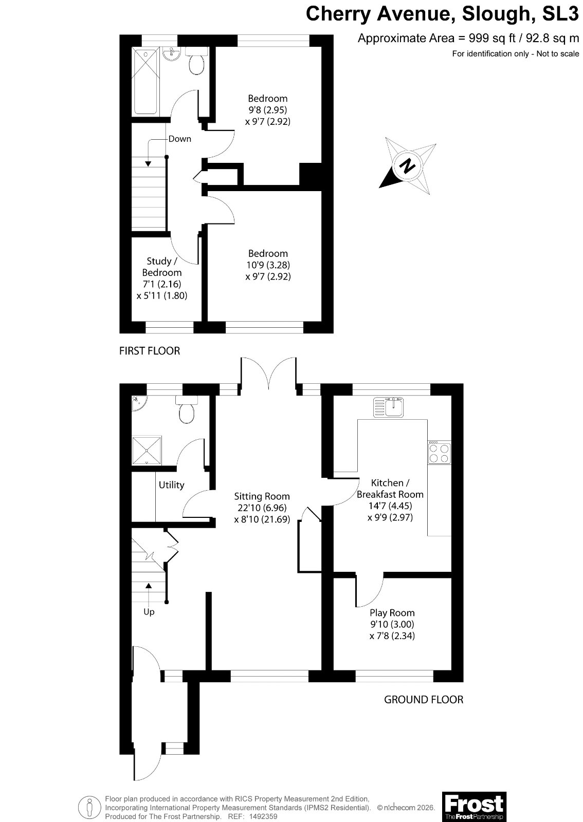 72, Cherry Avenue, Berkshire floorplan