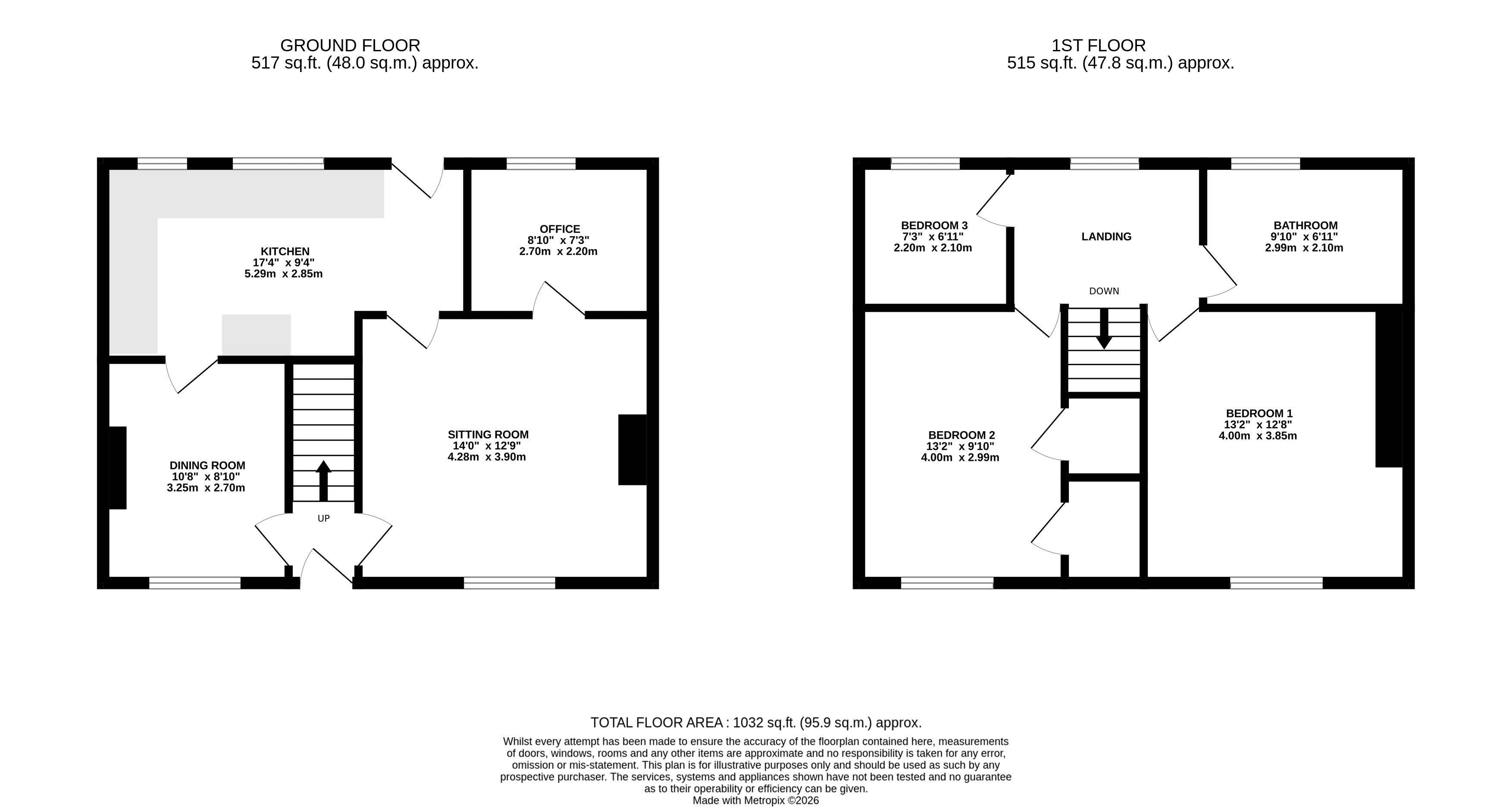 2, Fence End Avenue, Skipton floorplan