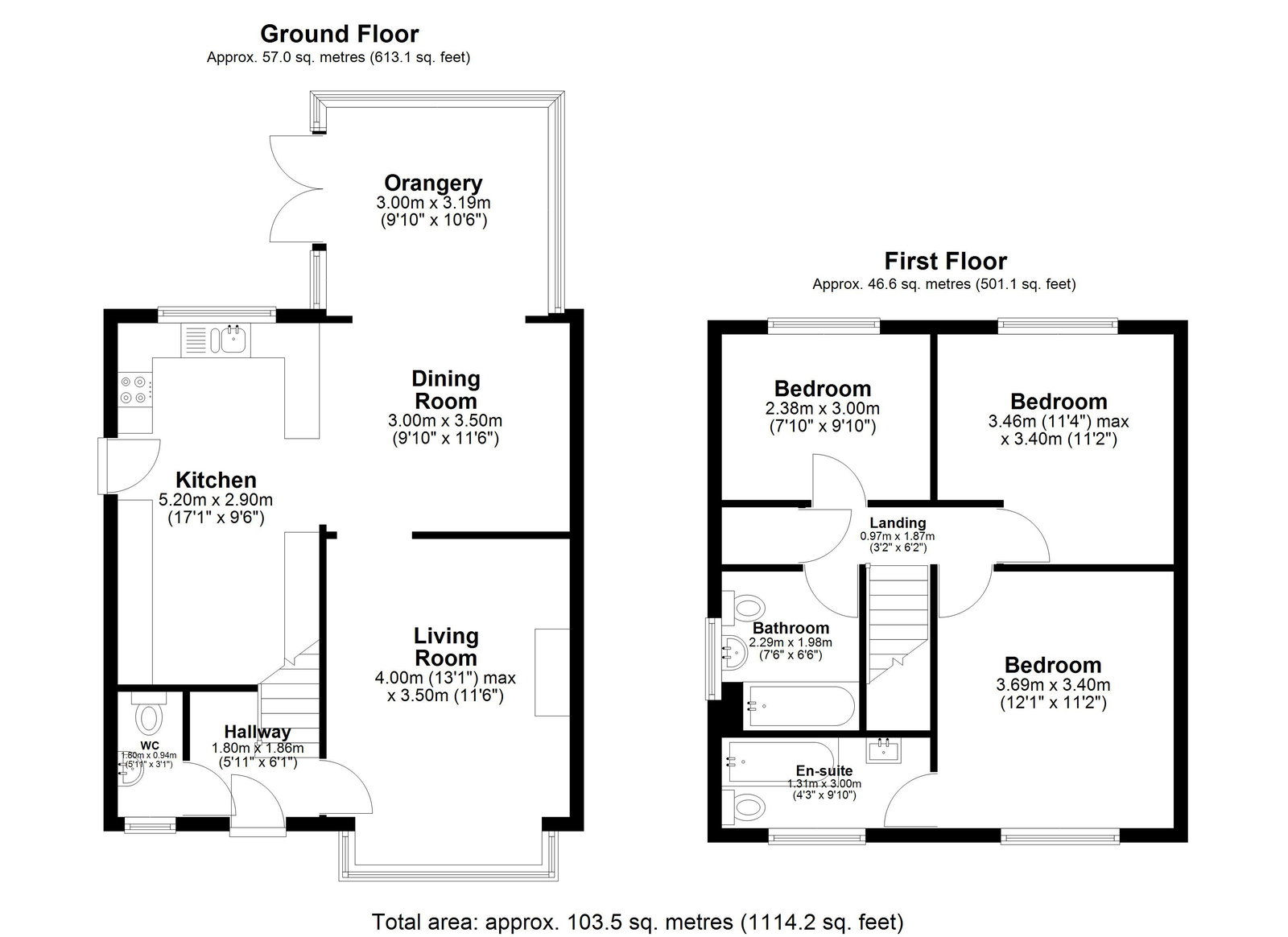 23, Cartmel Drive, Burnley floorplan