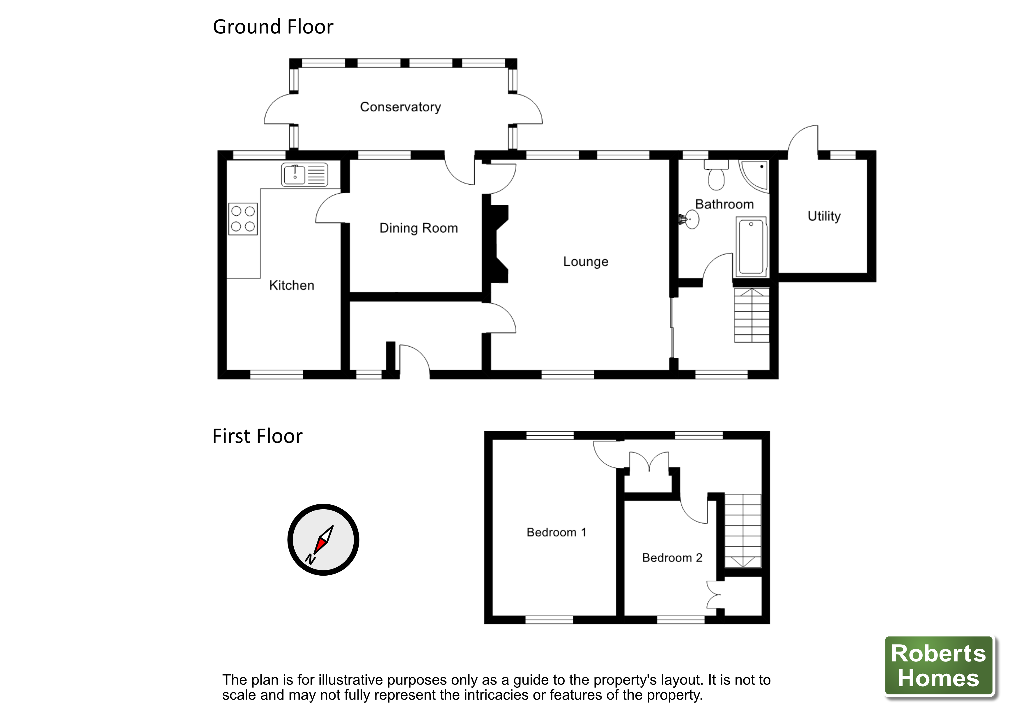 Heol Tawe, Abercrave, Swansea SA9, 2 bedroom detached house for sale