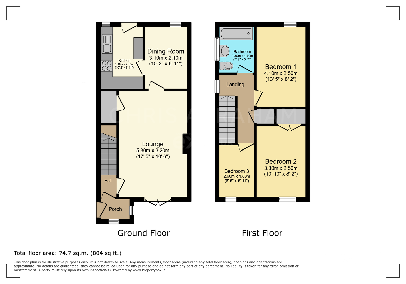 13, Wells Close, Port Talbot floorplan