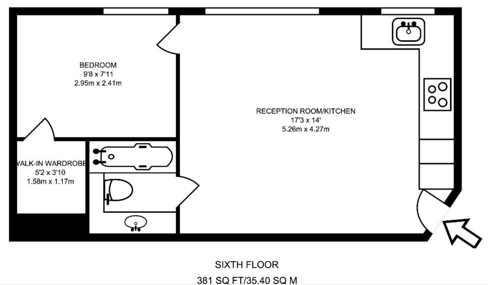 1 Bedrooms Flat to rent in Abercorn Place, St Johns Wood NW8,