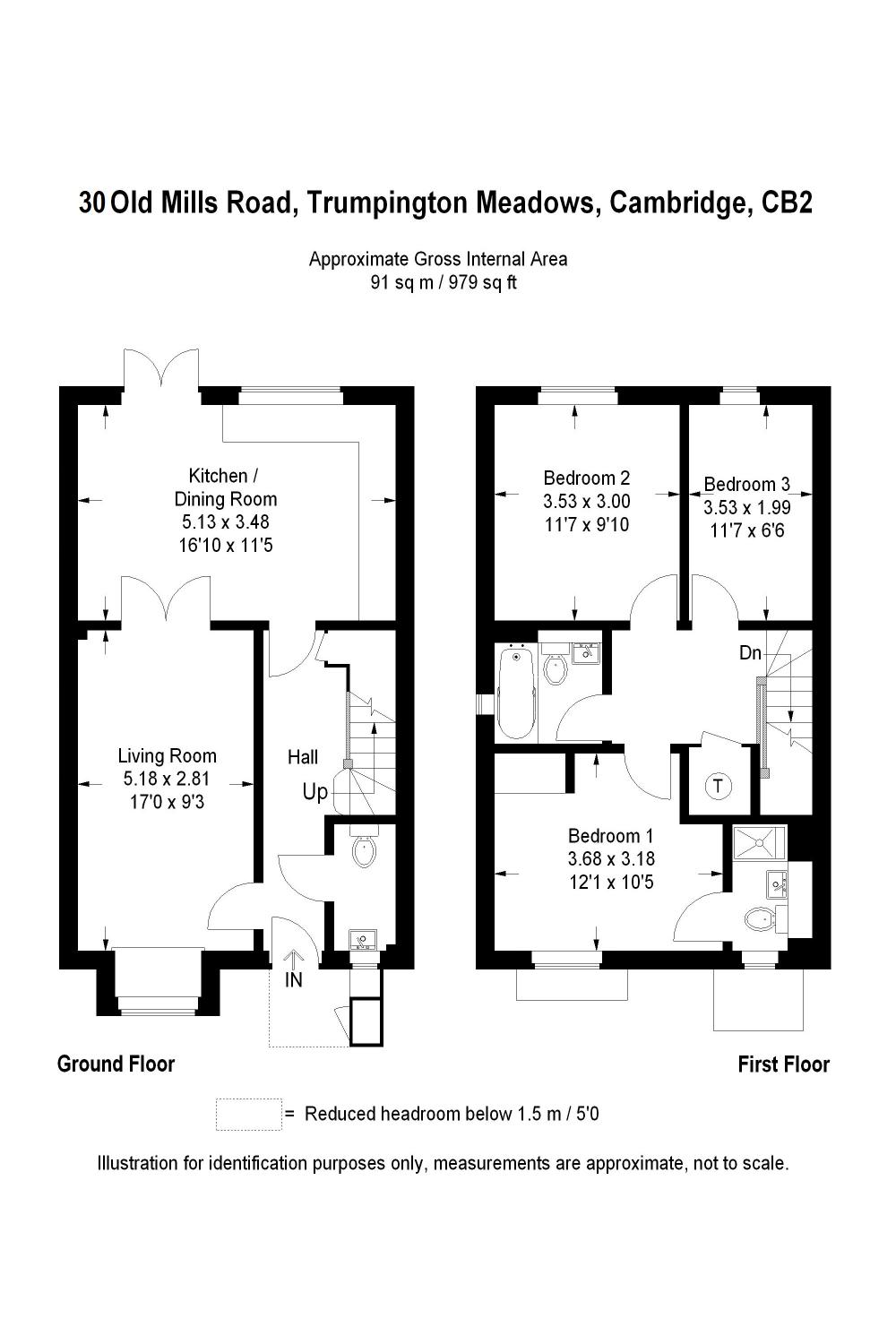 3 Bedrooms Semi-detached house to rent in Old Mills Road, Trumpington, Cambridge CB2