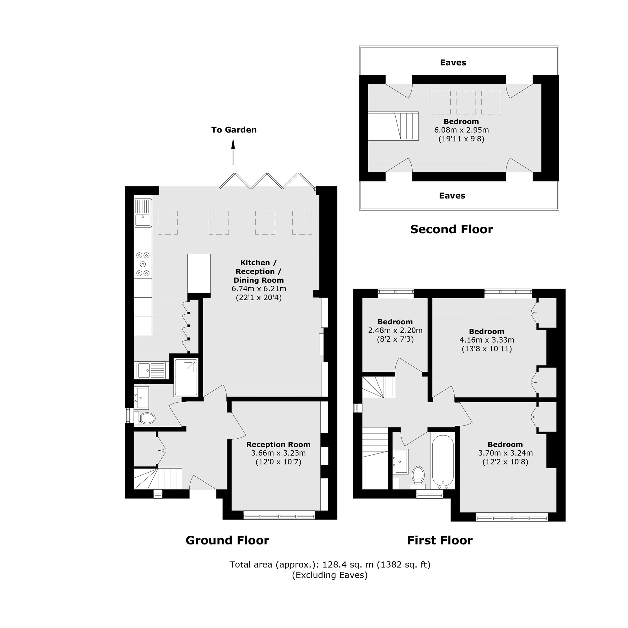 32, Hill Crescent, Surbiton floorplan