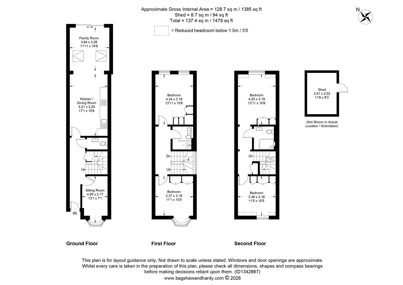 Graham Road, London floorplan
