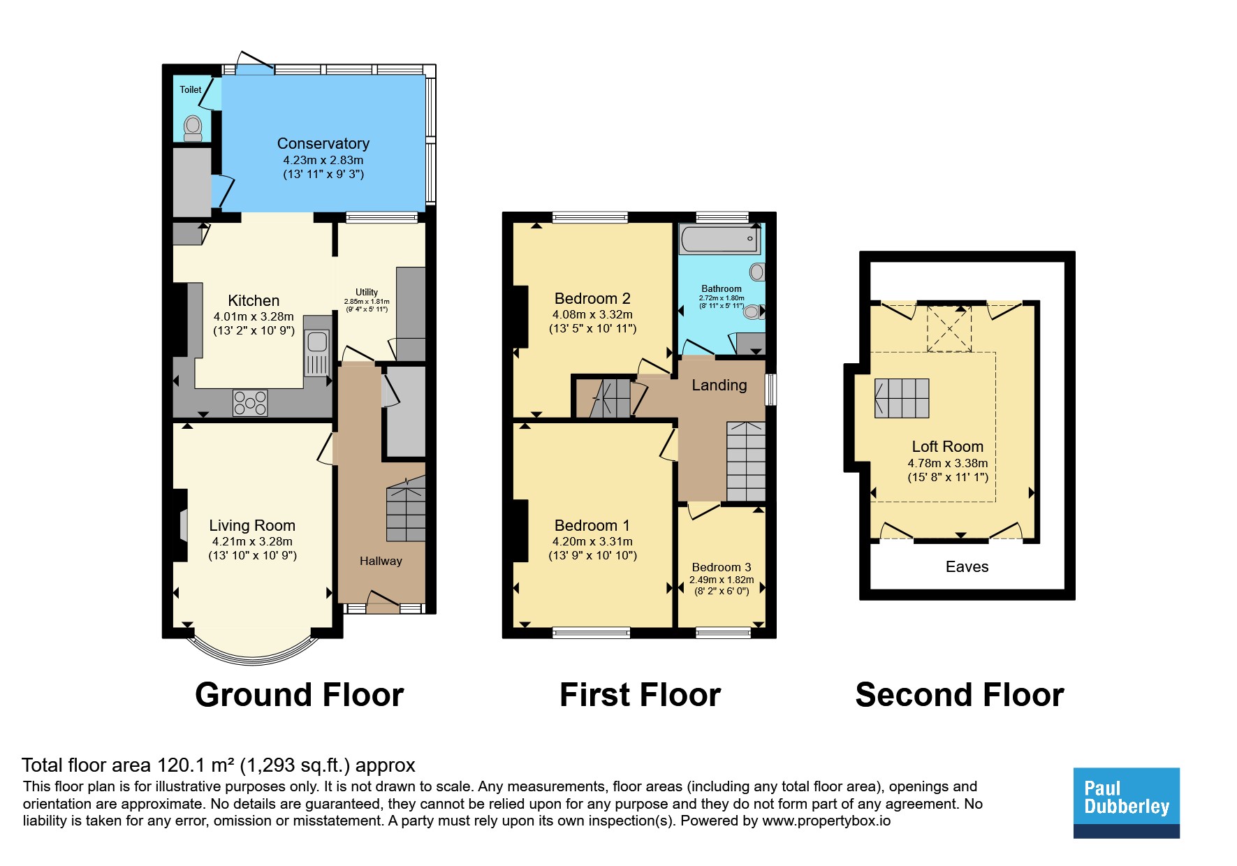 87, Castle Road, Tipton floorplan