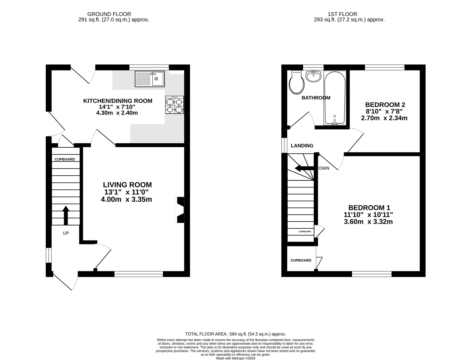 11, ELLIS GROVE, TAUNTON floorplan