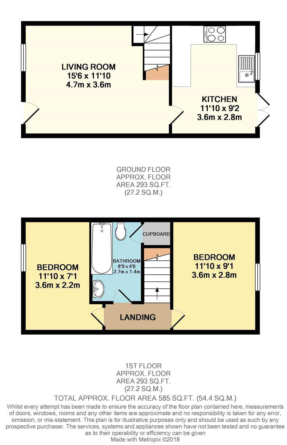 2 Bedrooms Terraced house to rent in Drift Way, Cirencester GL7