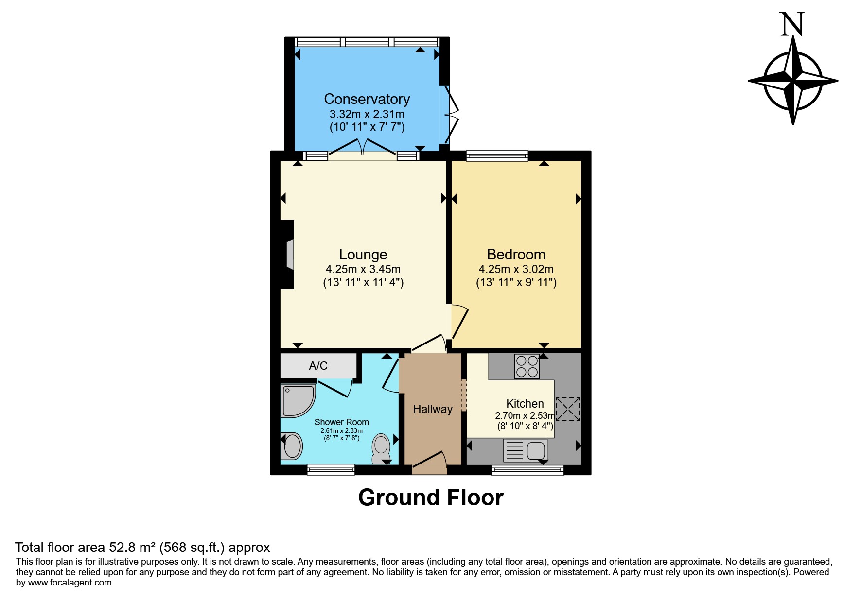 8, Orchard Way, Wimblington floorplan