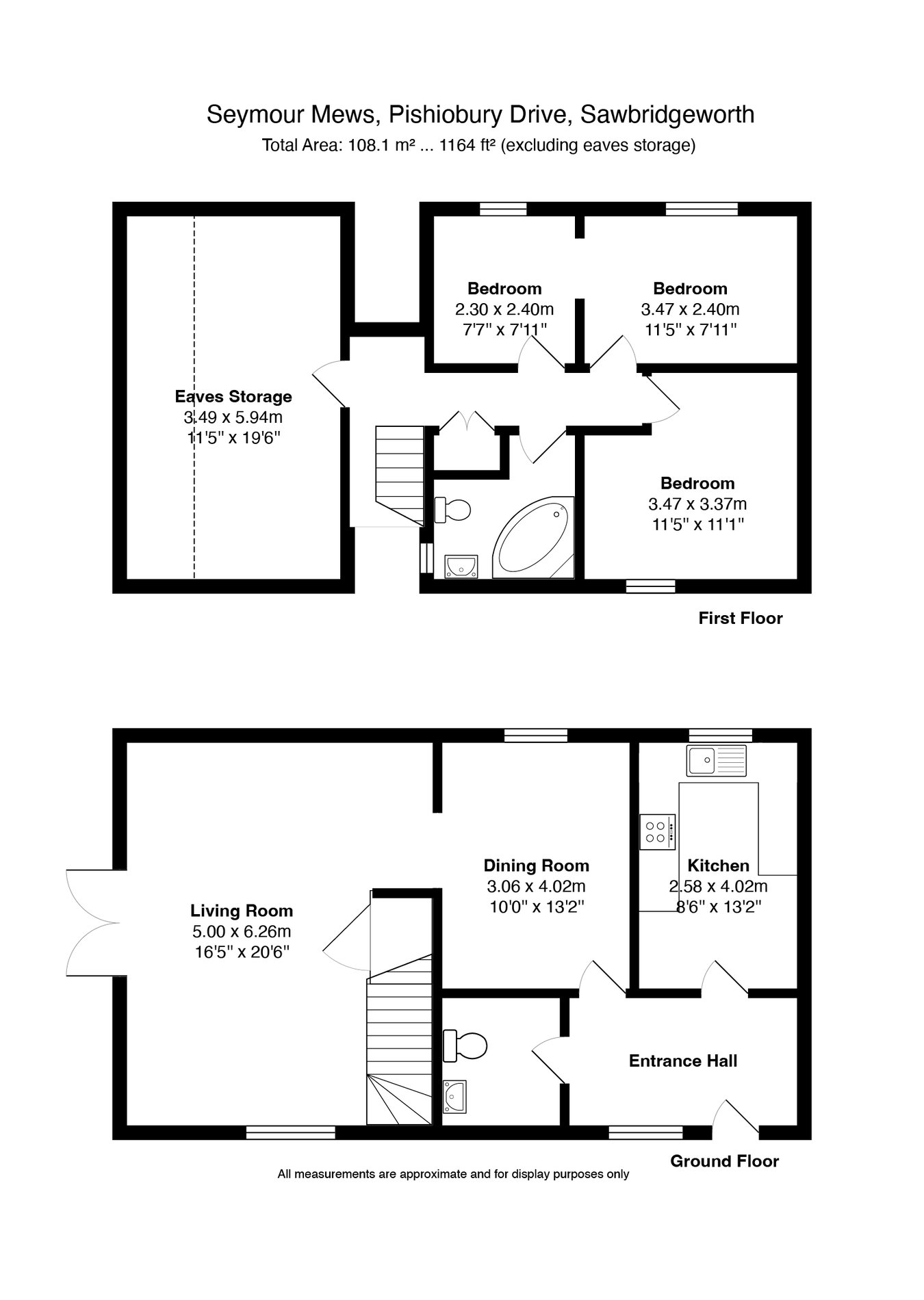 The Coach House, Seymour Mews, Sawbridgeworth floorplan