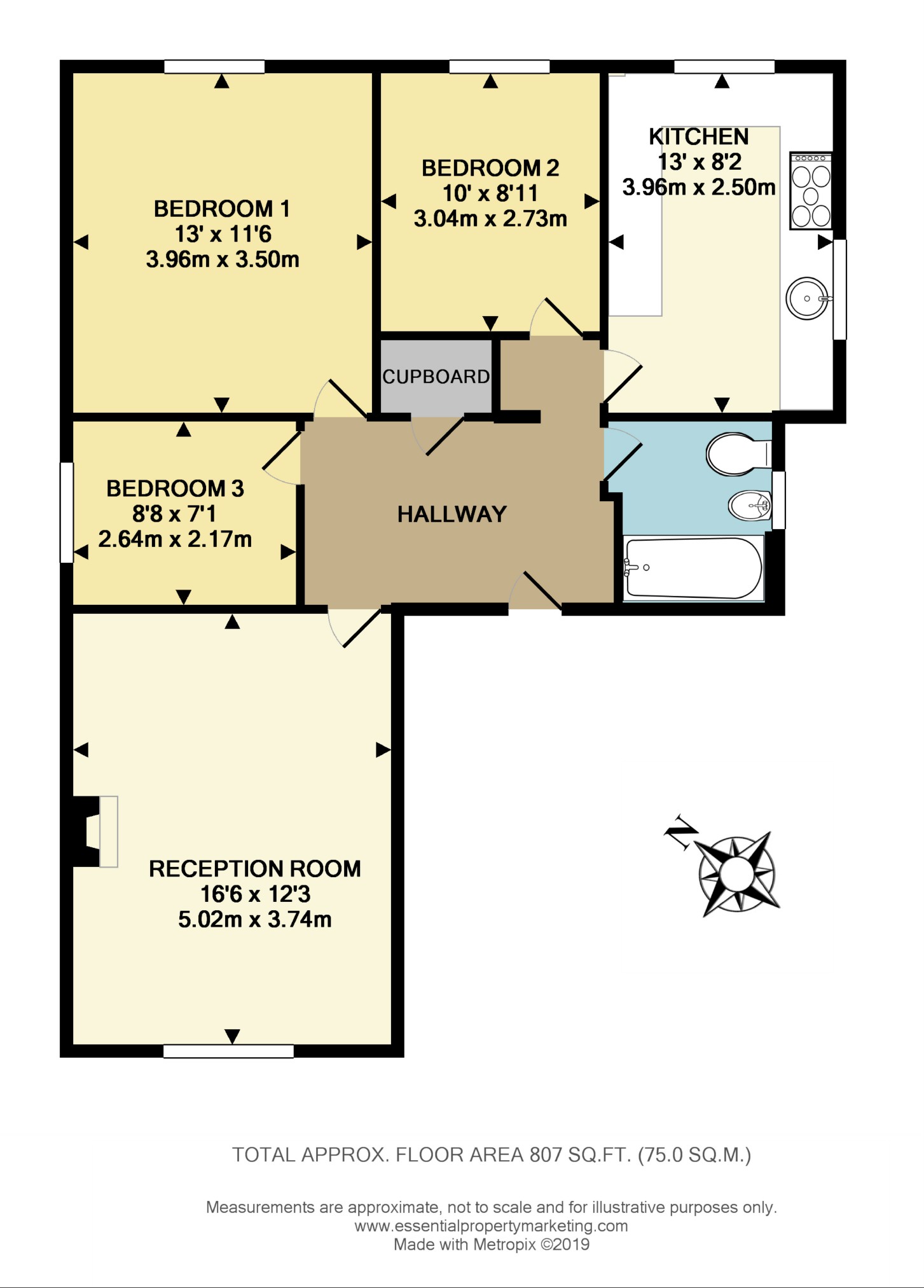 3 Bedrooms Flat for sale in Warren Court, 28 Copers Cope Road, Beckenham BR3