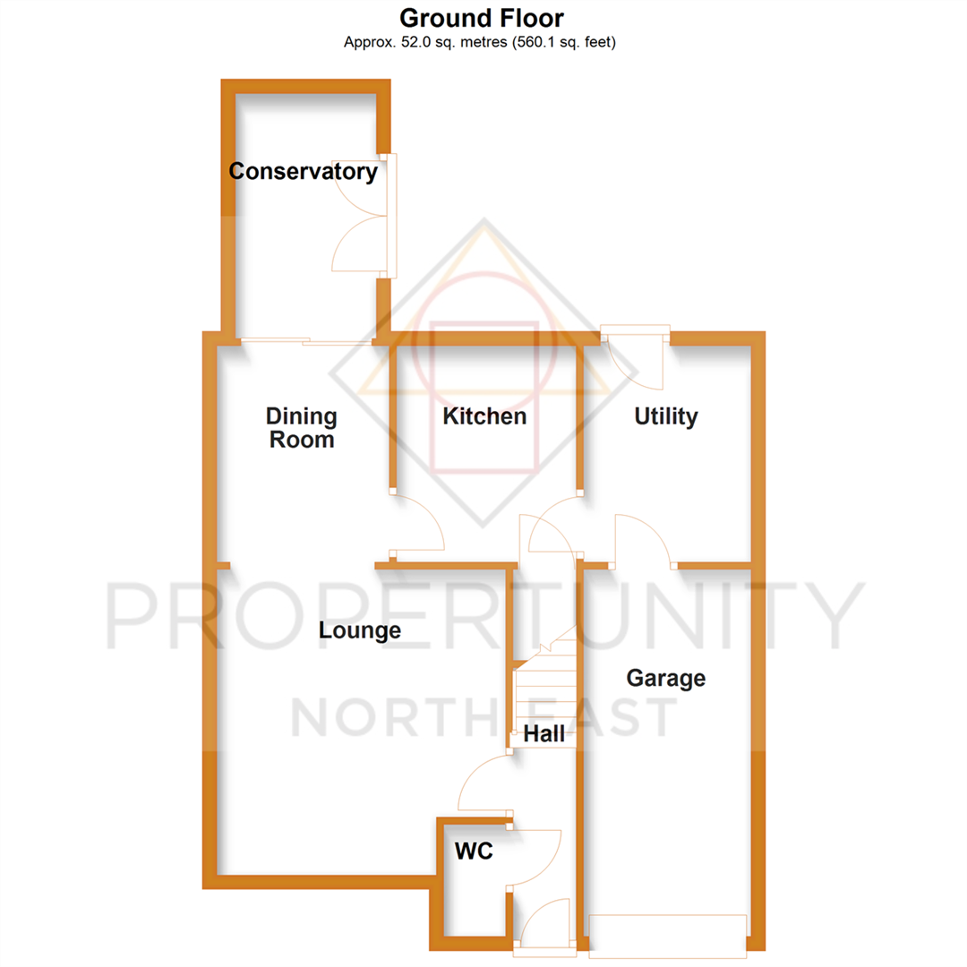 49, Maling Park, Sunderland floorplan