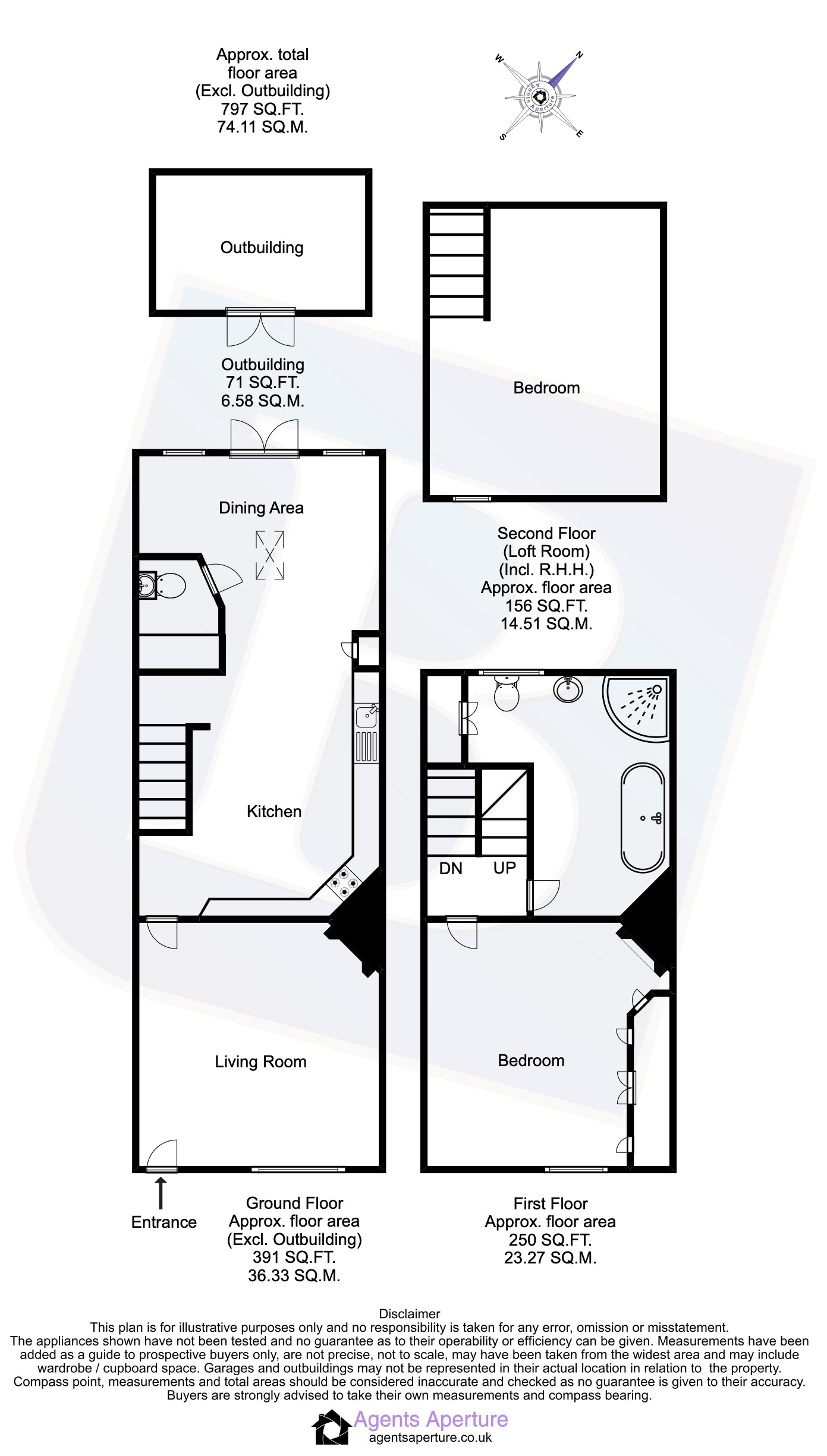 23, Cloverly Road, Essex floorplan