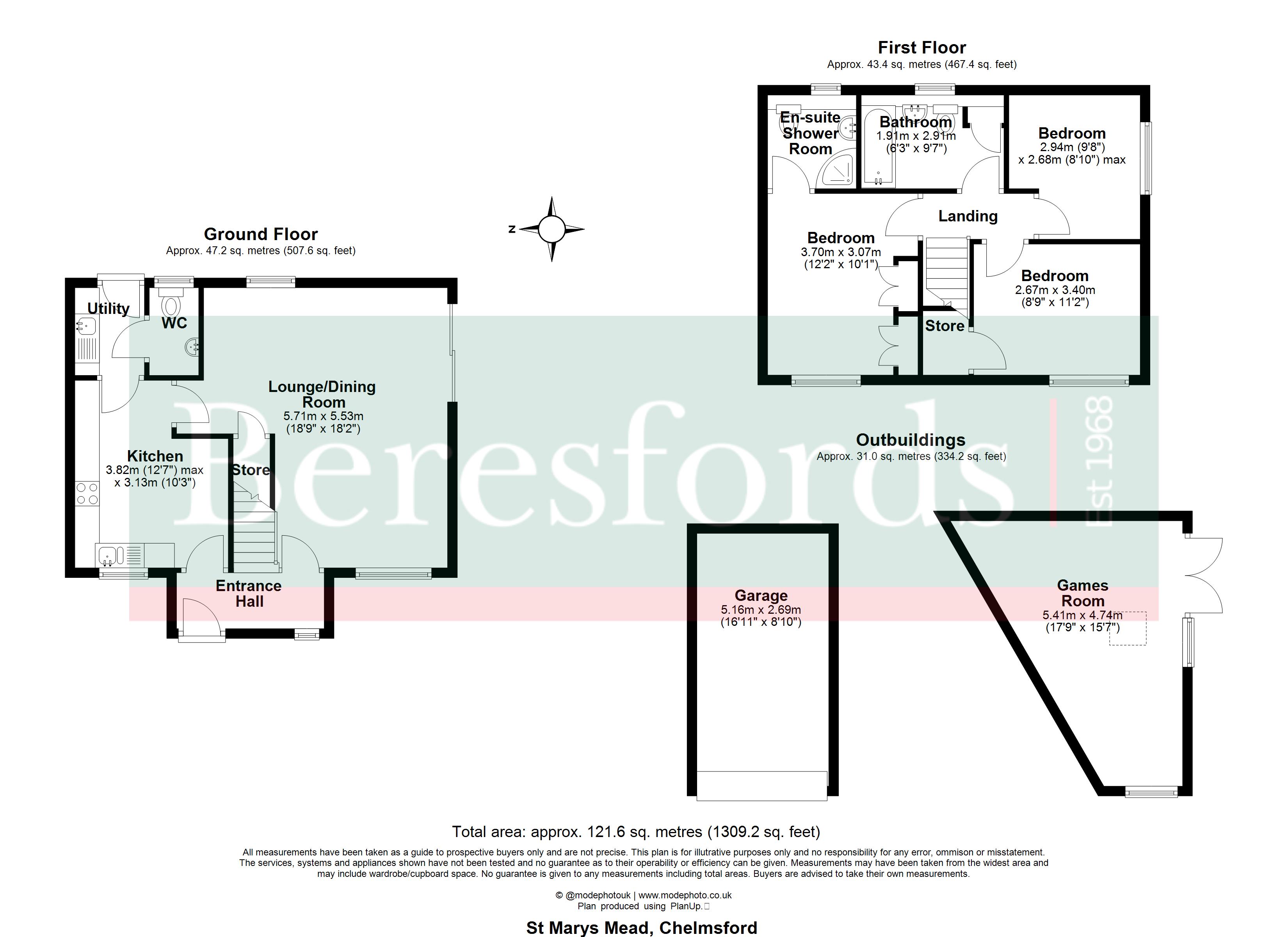 6, St. Marys Mead, Chelmsford floorplan