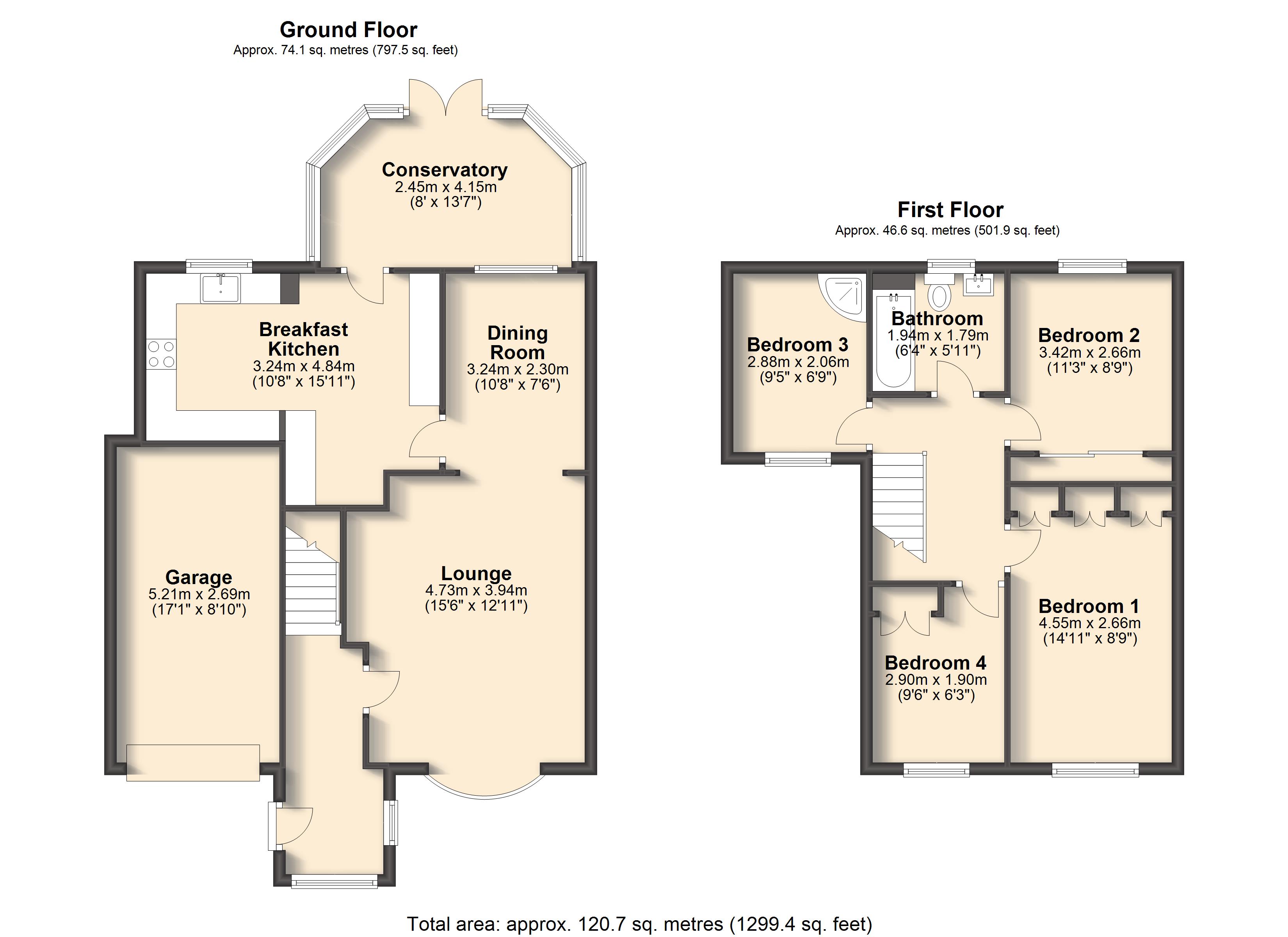 4 Bedrooms Detached house for sale in Ravencar Road, Eckington, Sheffield S21