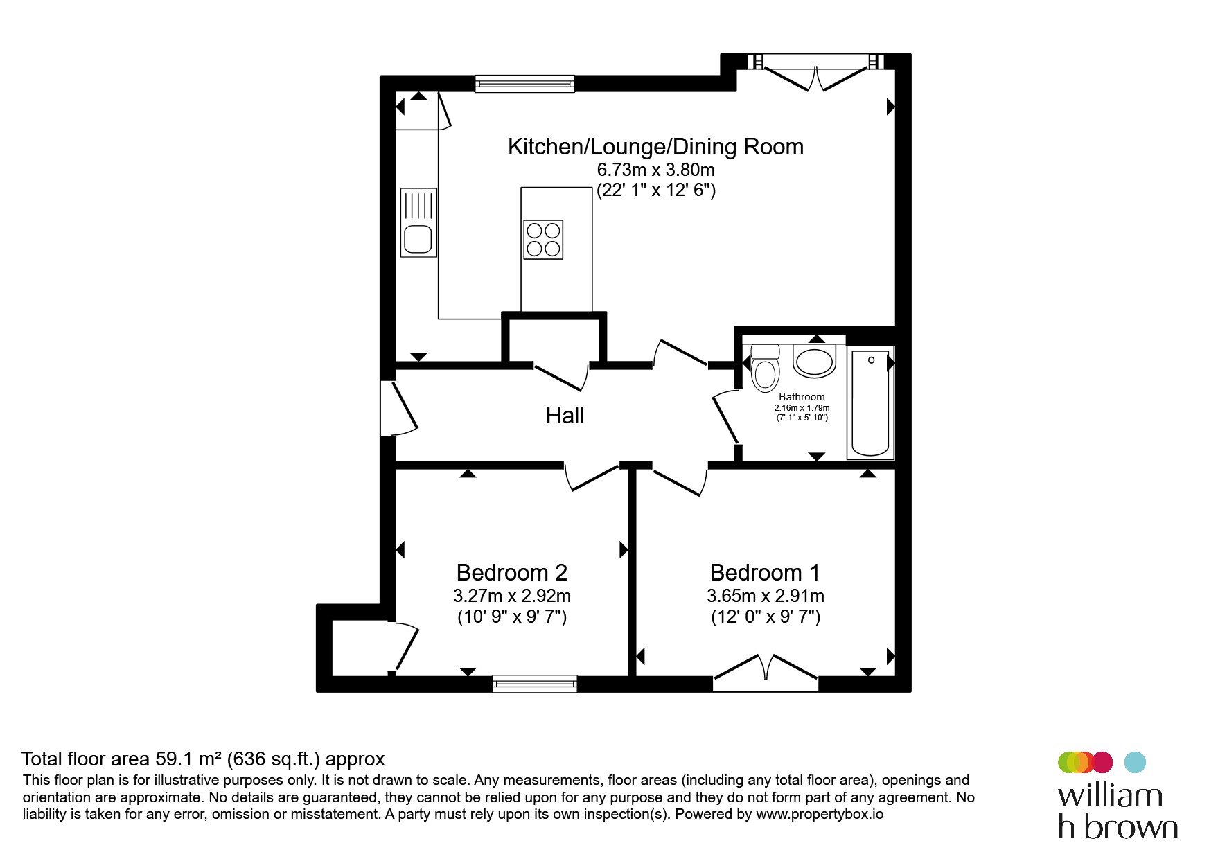 57, Moorings Drive, Doncaster floorplan