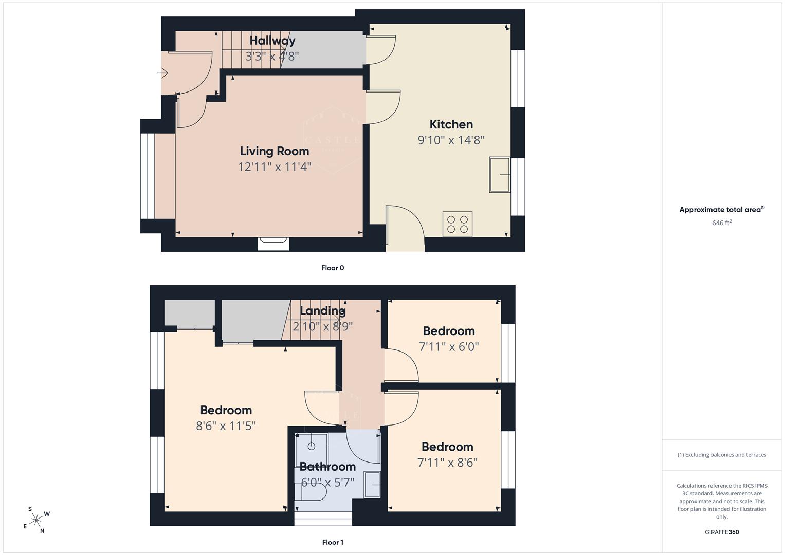 19, Ashleigh Gardens, Barwell floorplan