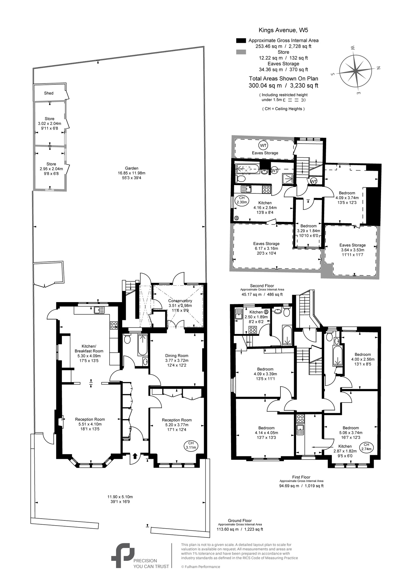 7 Kings Avenue, Ealing floorplan