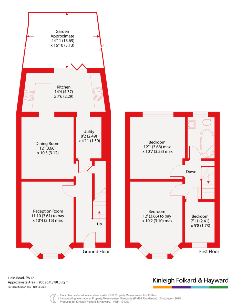 3, Links Road, London floorplan