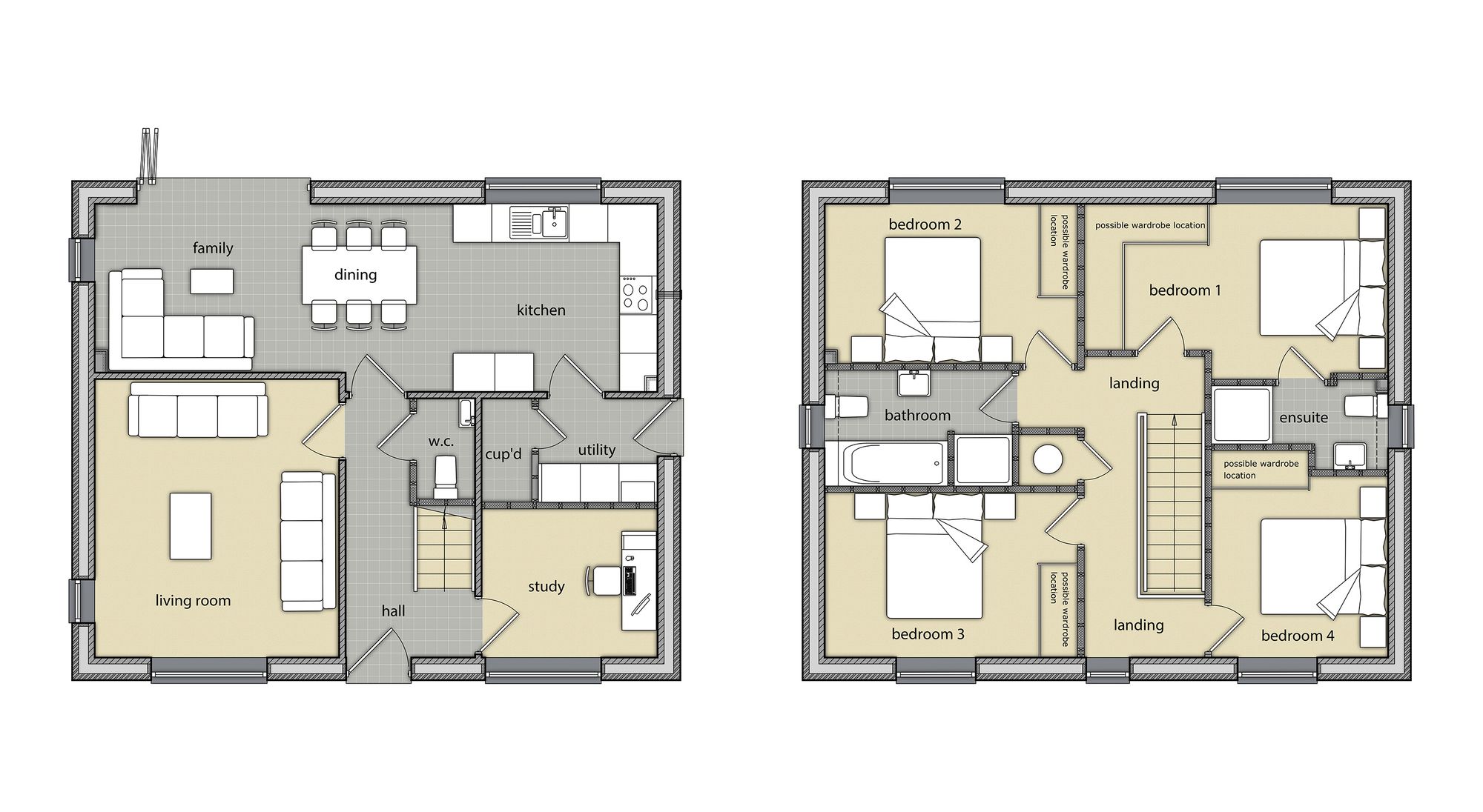 Plot 25, The Waterford, Highstairs Lane, Alfreton floorplan