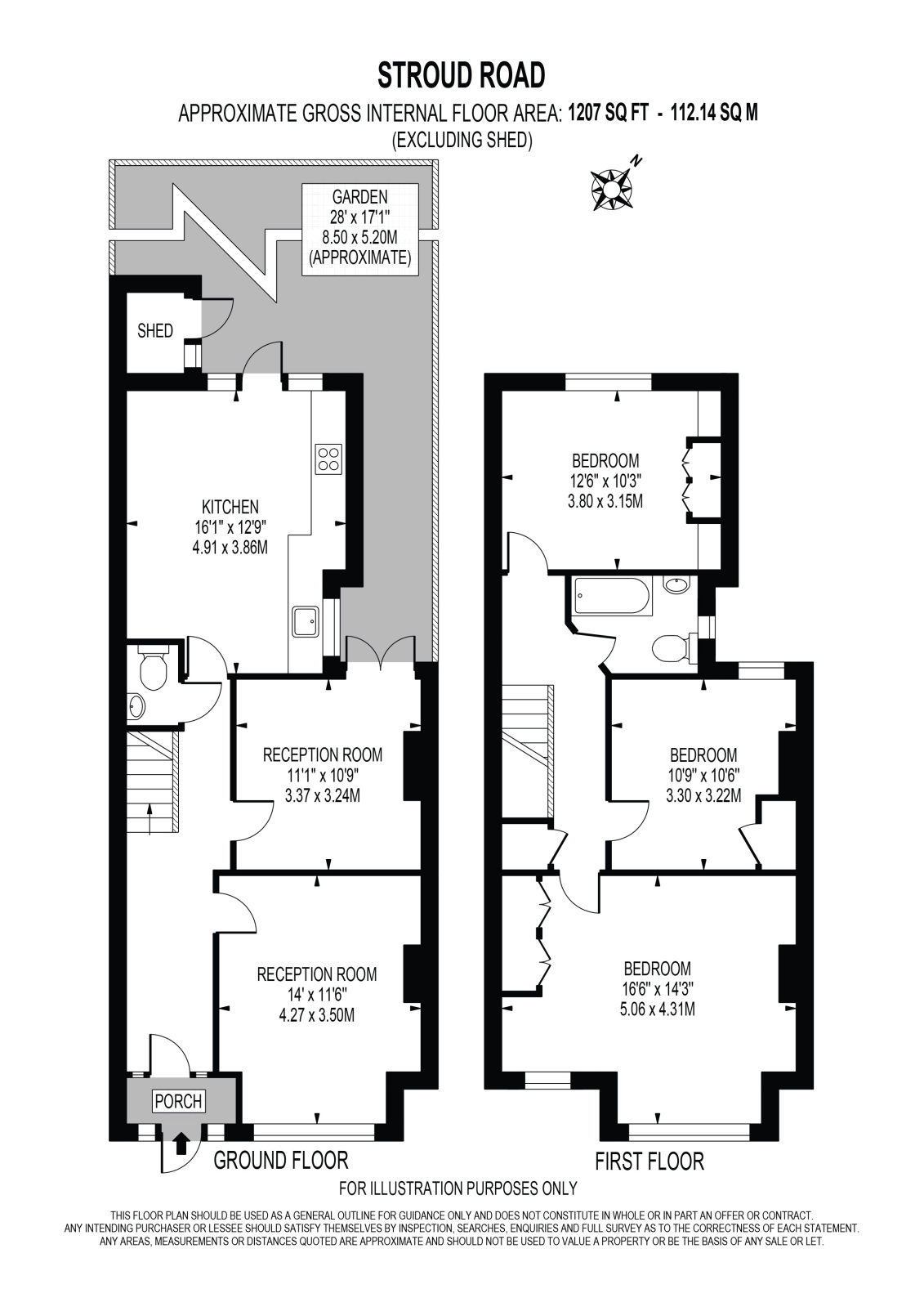 47, Stroud Road, Wimbledon Park London floorplan