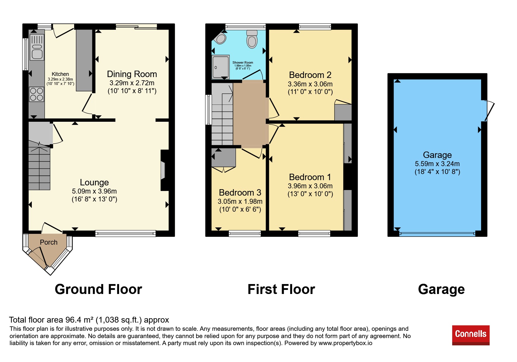 47, Rushton Drive, Leicester floorplan