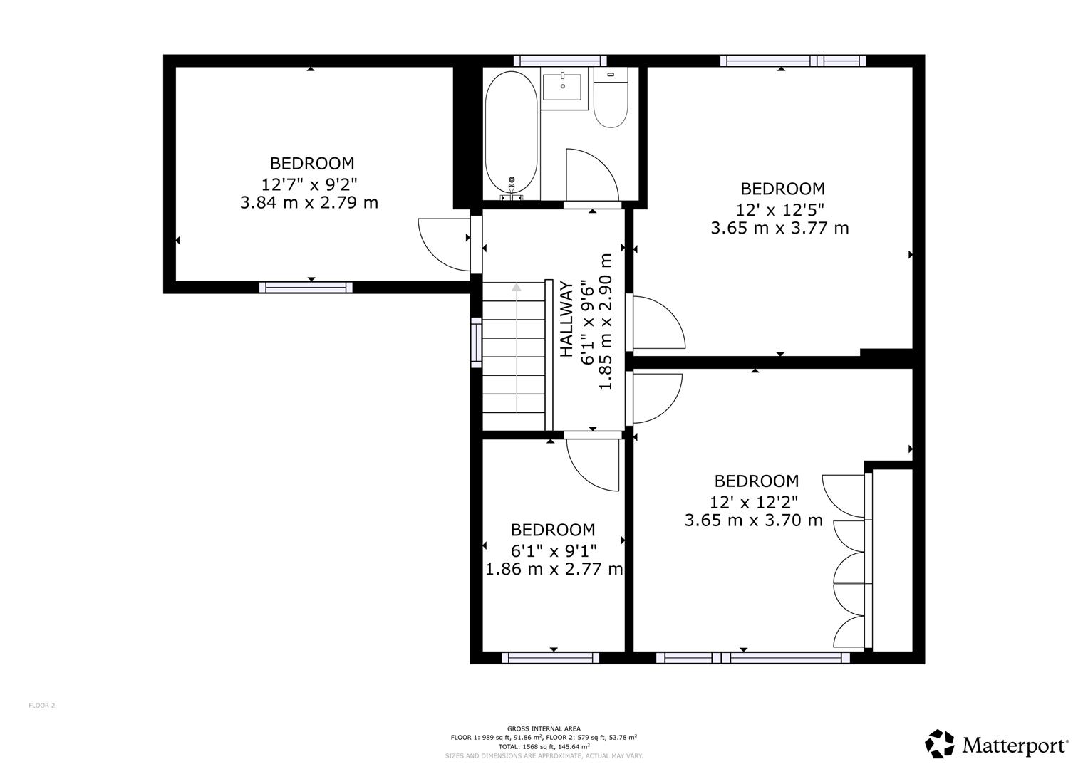 35, Daleson Close, Halifax floorplan