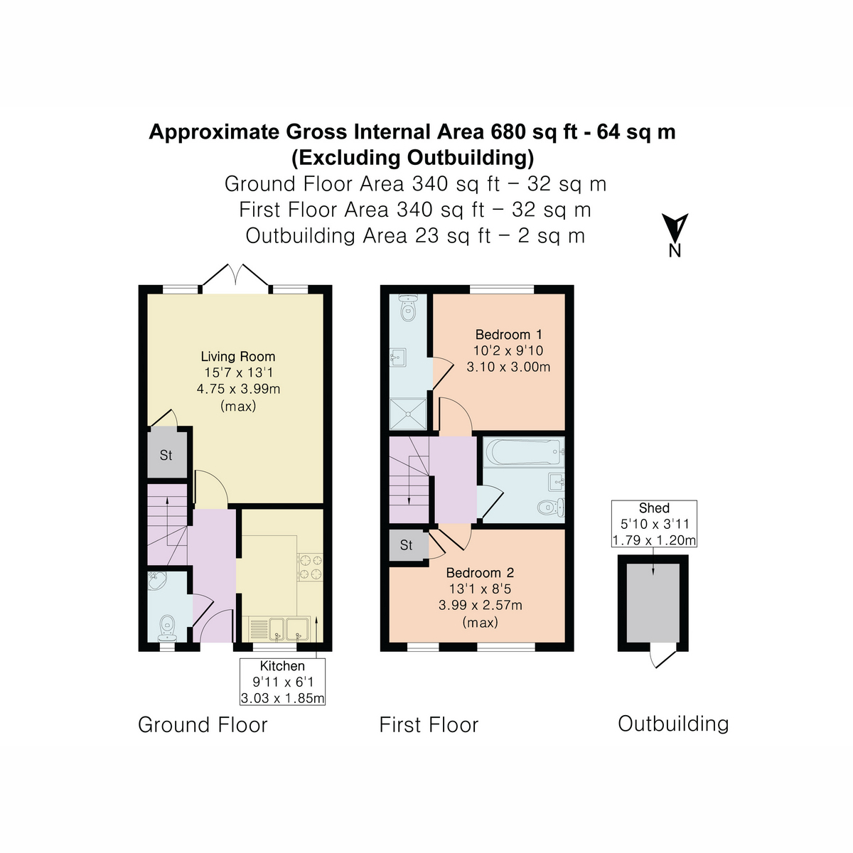 6, Osprey Place, Didcot floorplan