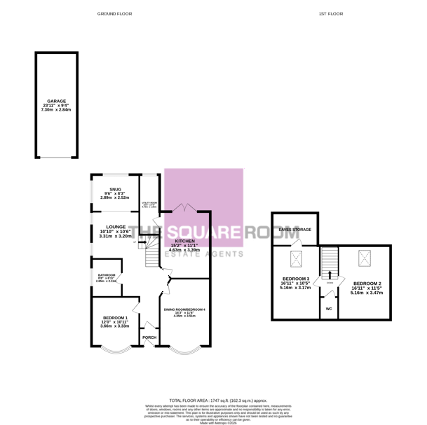 16, Hardhorn Way, Poulton-Le-Fylde floorplan