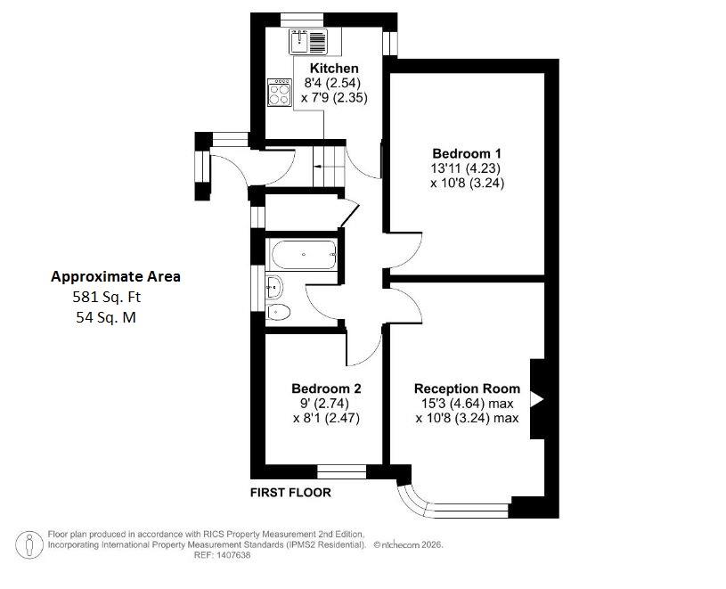 16, Nestles Avenue, Hayes floorplan