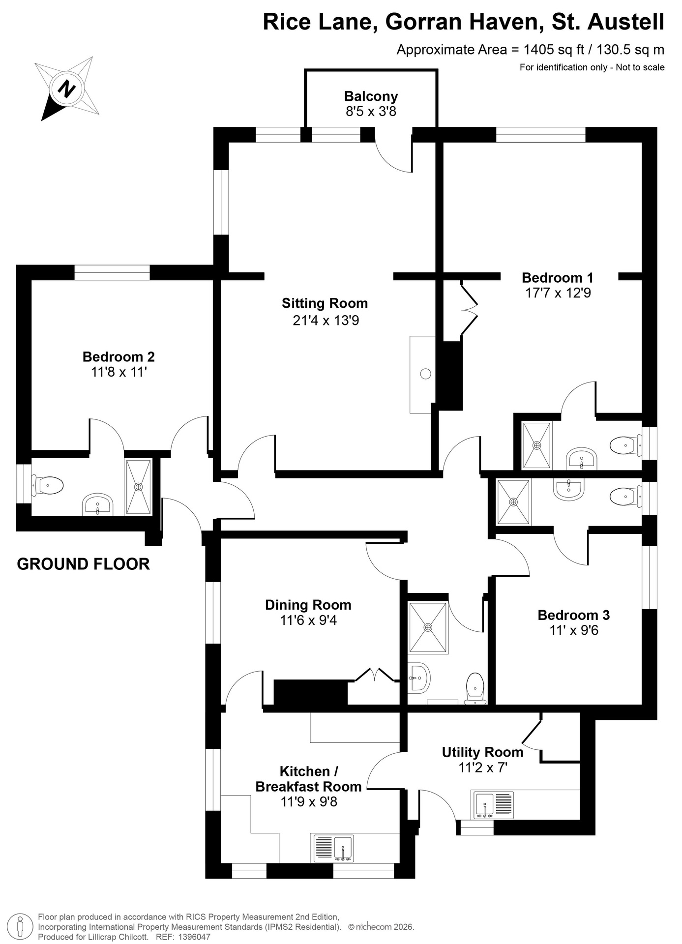 Springfield, St. Austell floorplan
