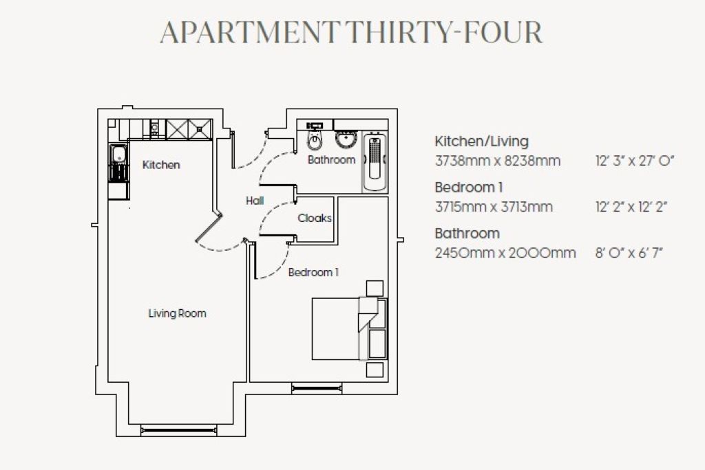Plot 34b, The Rivus, Grove Road, Wantage floorplan