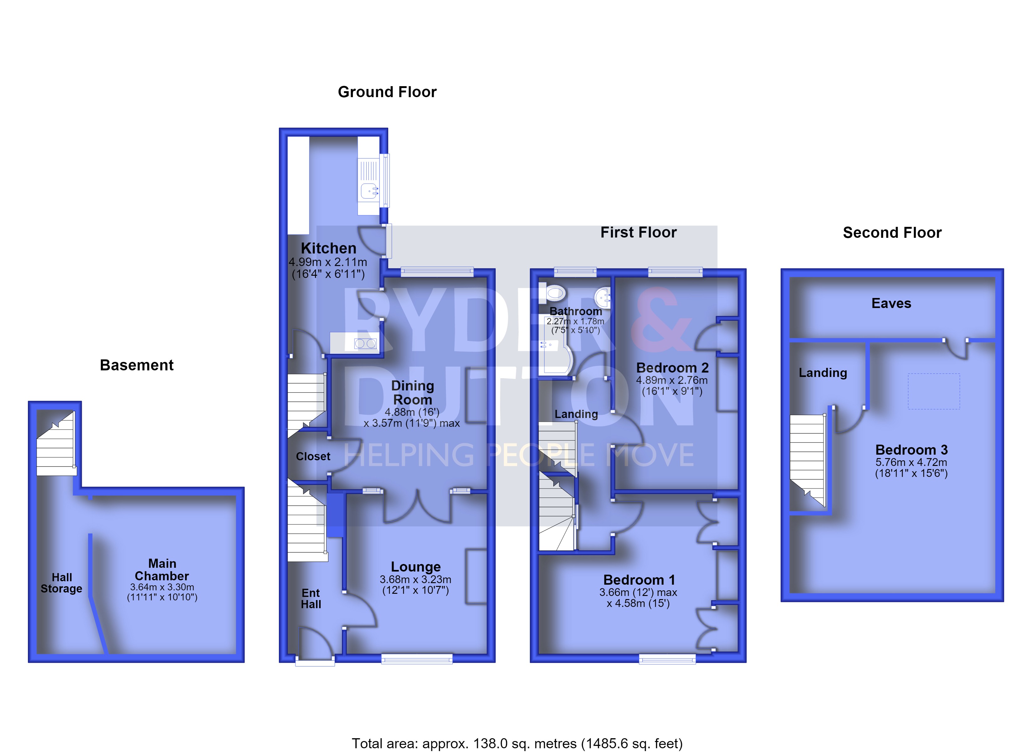 14, Woodlea Road, Rossendale floorplan
